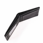 Leather Bat ID Wallet Slim Bifold Credit Card Holder Case With Cutout Superhero Face Eyes Mask Gift