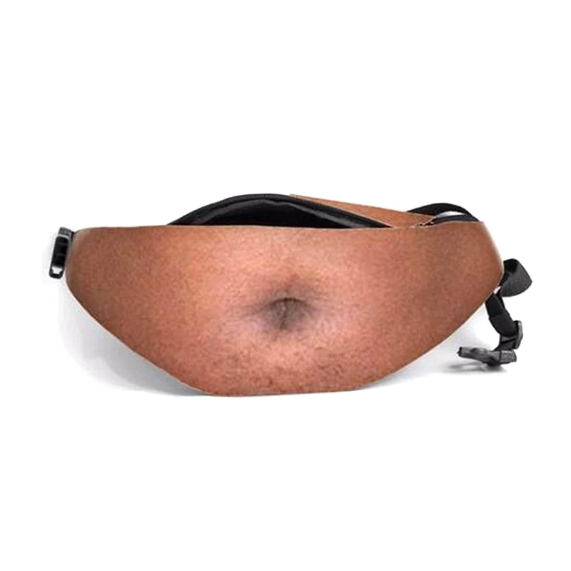 Novelty Dad Bod Waist Bag – 12 Printed Designs