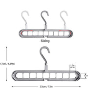 9-Hole Folding Cascading Hanger – 1 or 3 Pack