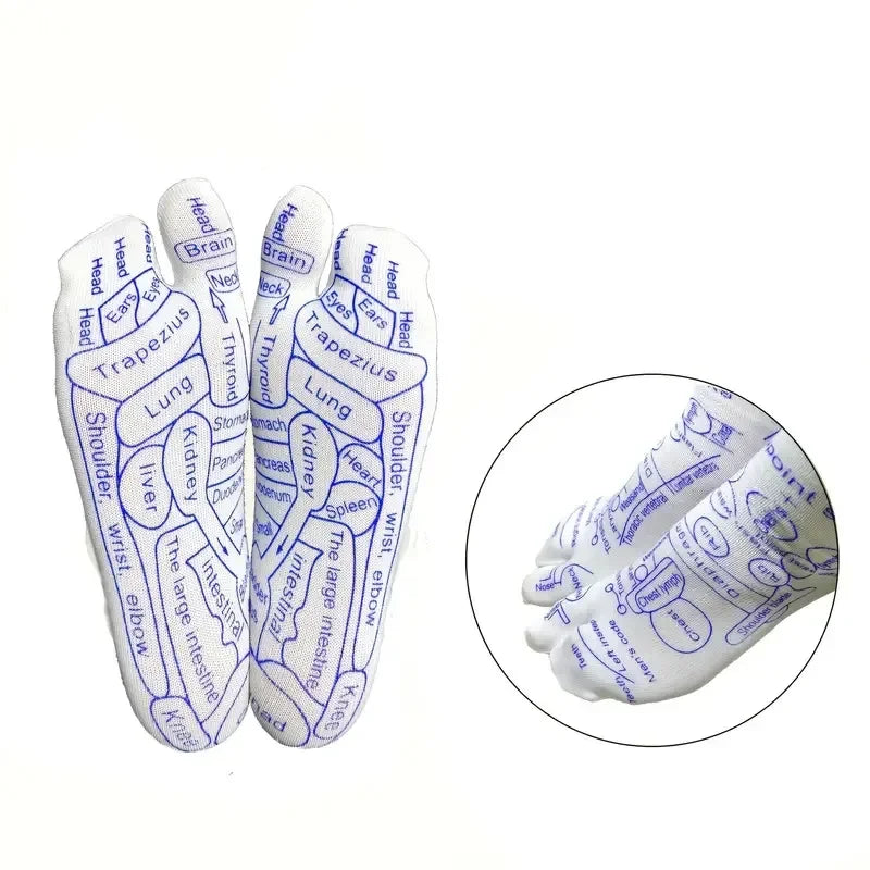 Textured Acupressure-Style Massage Socks
