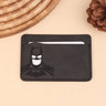 Leather Bat Wallet Personalized Superhero Mask Card Holder Bat ID Heroic Wallet Gift Unisex