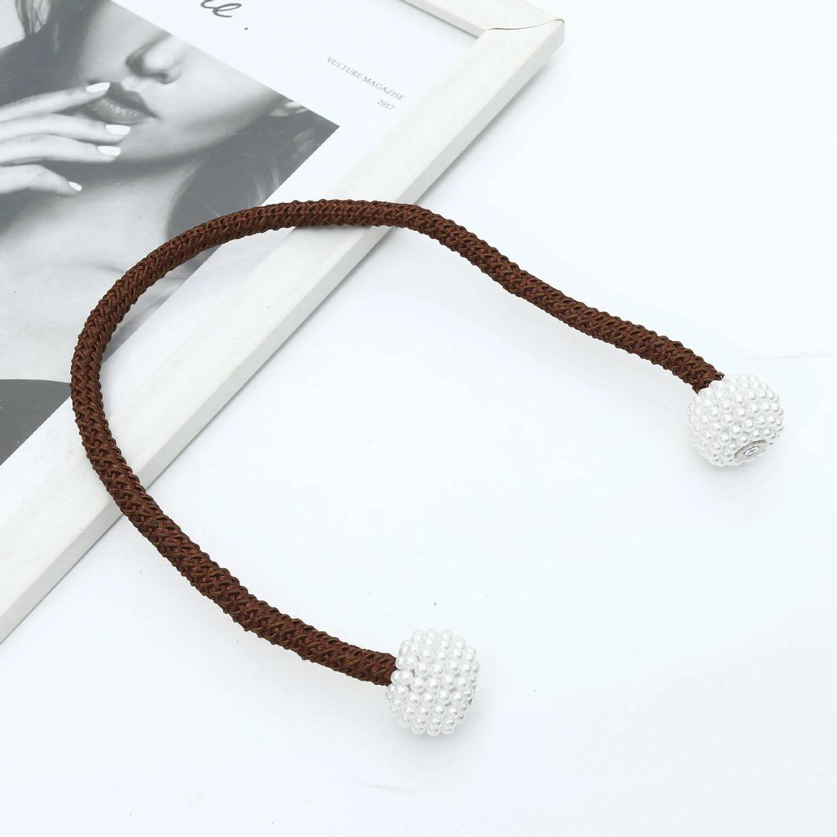 Magnetic Pom-Pom Curtain Tieback – 10 Colours