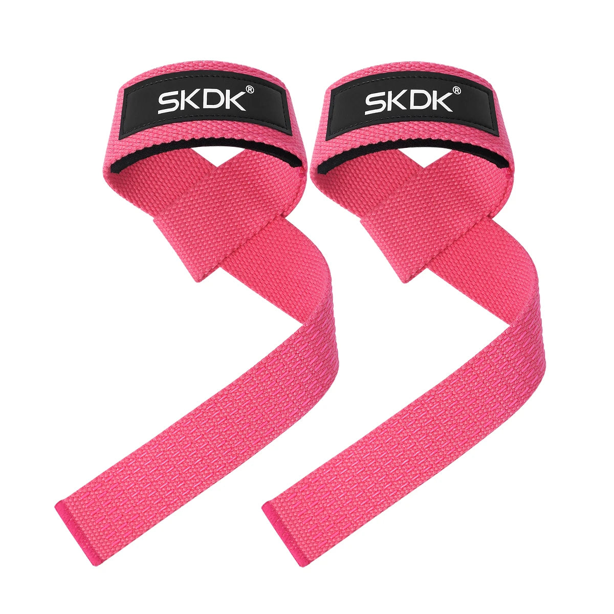 Silicone-Grip Weight-Lifting Straps