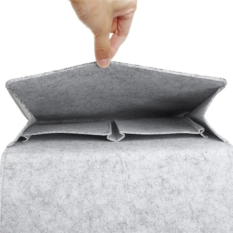 Felt Bedside, Sofa & Desk Storage Caddy – 5 Colours