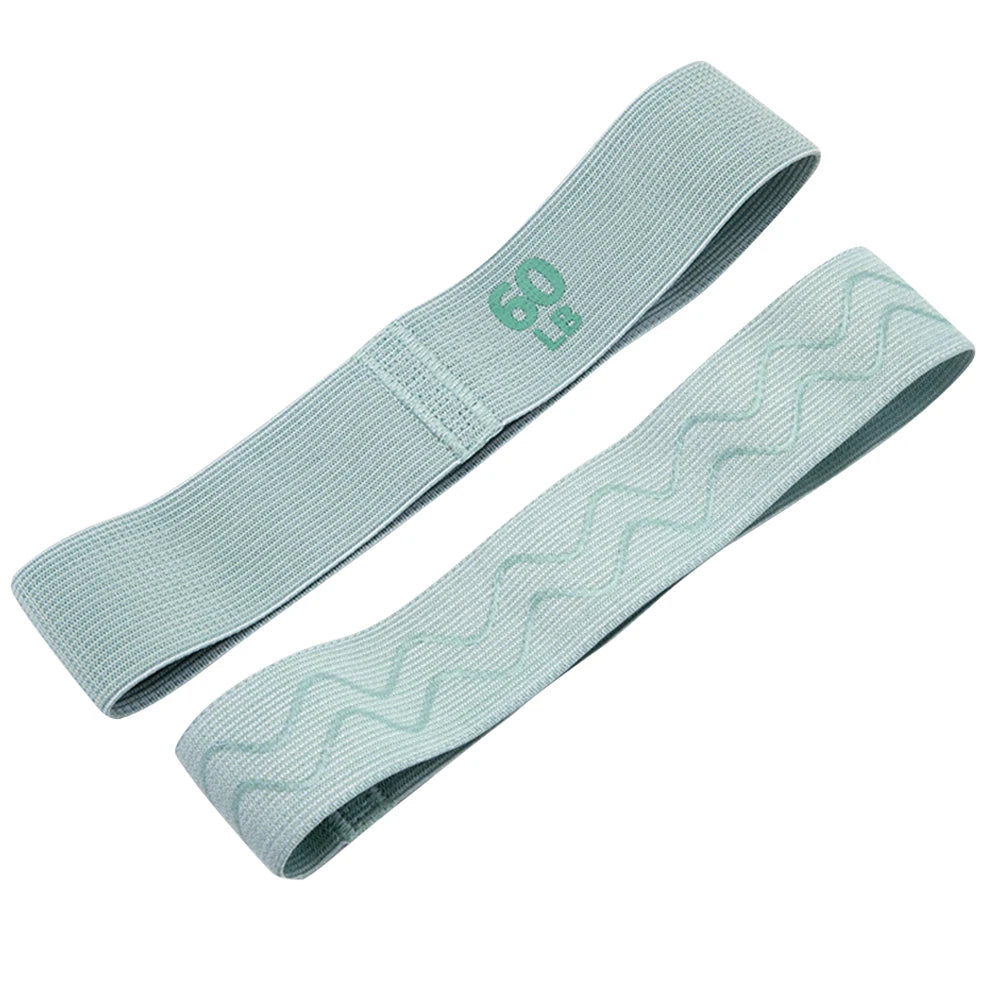 Hip Resistance Bands Anti-Slip Stretch Fitness Strips Portable Glute Thigh Elastic Bands for Home Workout