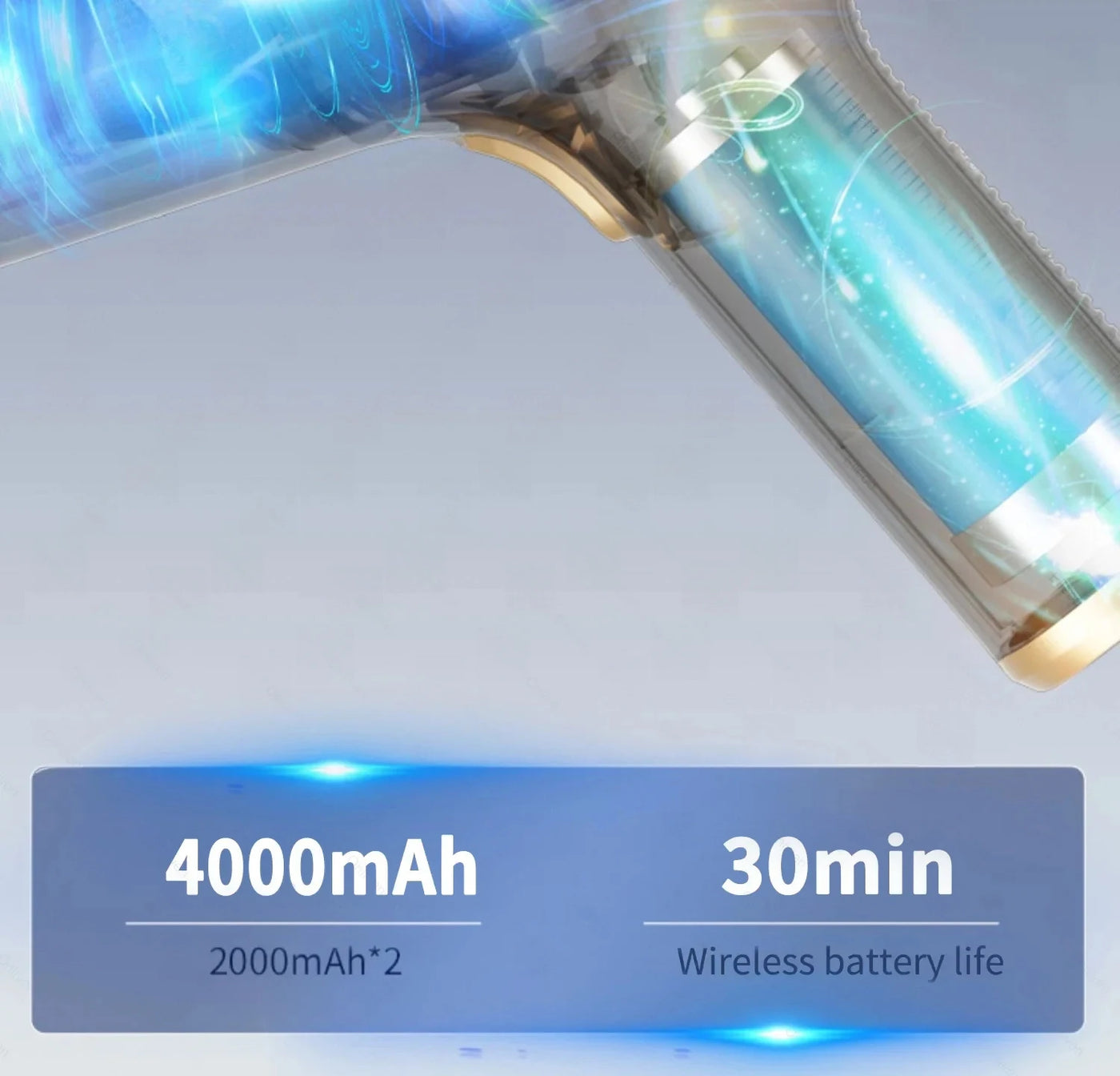 98000PA Handheld Car Vacuum Cleaner - Portable Wireless, Powerful Suction