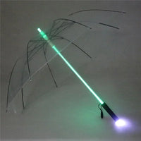 LED Light-Up Umbrella with Flashlight Handle – 4 Colours