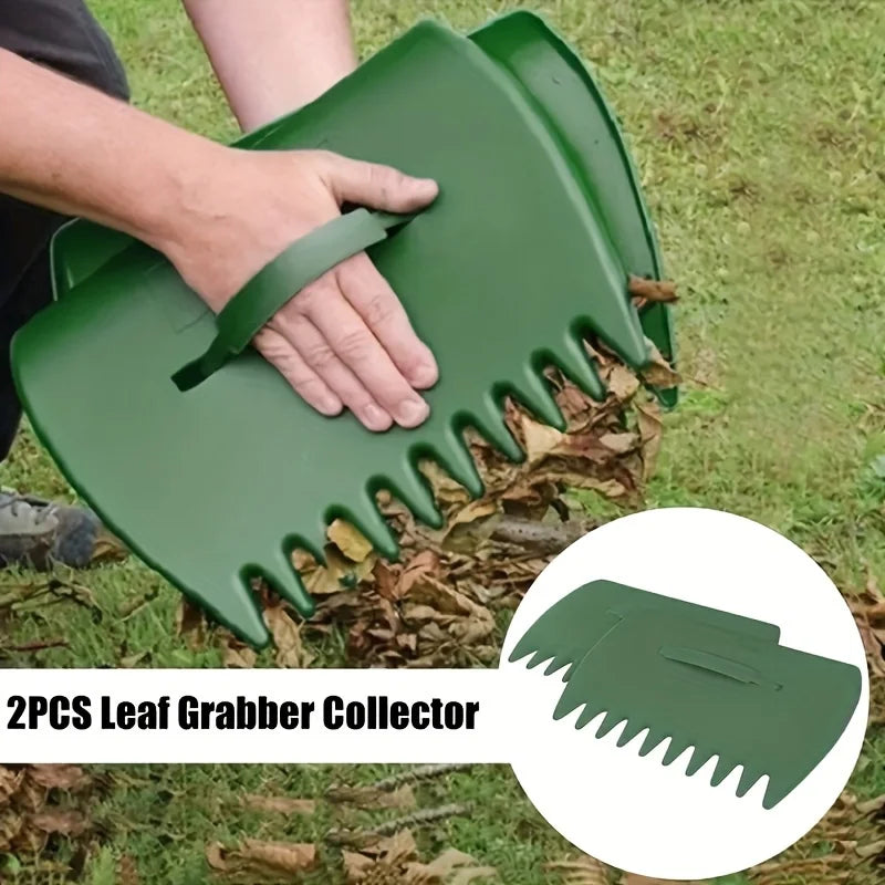 Handheld Garden Rake – Compact Leaf & Debris Clearing Tool for Yard & Lawn