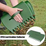 Handheld Garden Rake – Compact Leaf & Debris Clearing Tool for Yard & Lawn