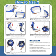 4-Mode Pop-Up Kids Soccer Training Goal