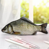 Creative Simulated Salted Fish Pencil Case Large Capacity Pencils Pouch Cute Pencil Bag Funny Back to School Acsesories Gift