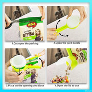 Food Bag Sealing Clip with Pour Spout – 6 Colours