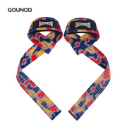 Silicone-Grip Weight-Lifting Straps
