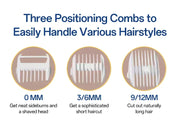Hair-absorbing Hair Clipper Low Noise Baby Hair IPX7 Waterproof Household Children Clipper Electric Clipper Baby Care