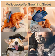 Palm-Style Pet Grooming & Deshedding Glove