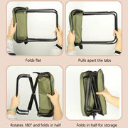 Lightweight Folding Camping Stool with Mesh Carry Bag