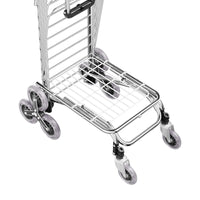 40 kg Foldable Stair-Climbing Shopping Trolley