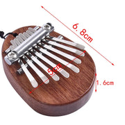 Mini 8-Key Wooden Kalimba Thumb Piano