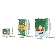 Christmas Pop-Up Bounce Gift Box with Gift Bag