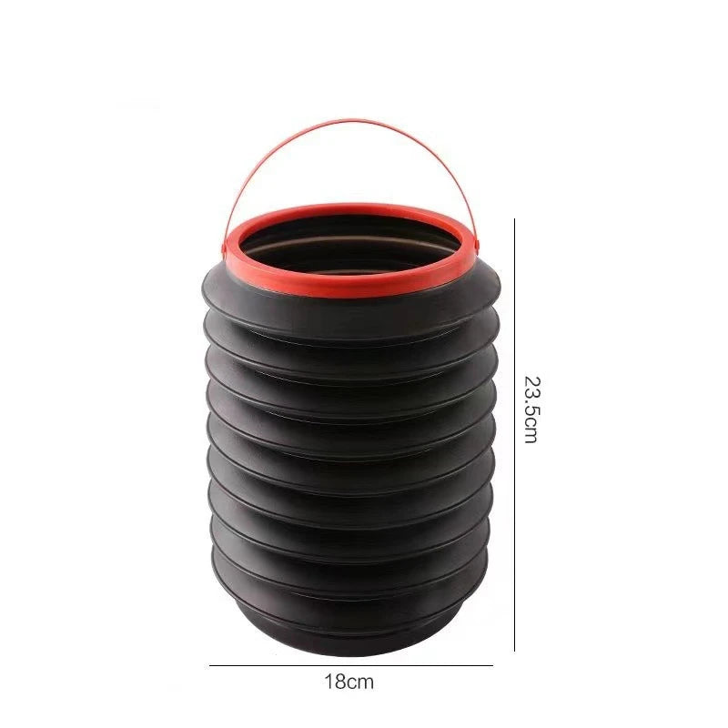 4L Collapsible Car Rubbish Bin – Covered or Open