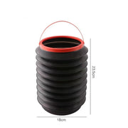 4L Collapsible Car Rubbish Bin – Covered or Open