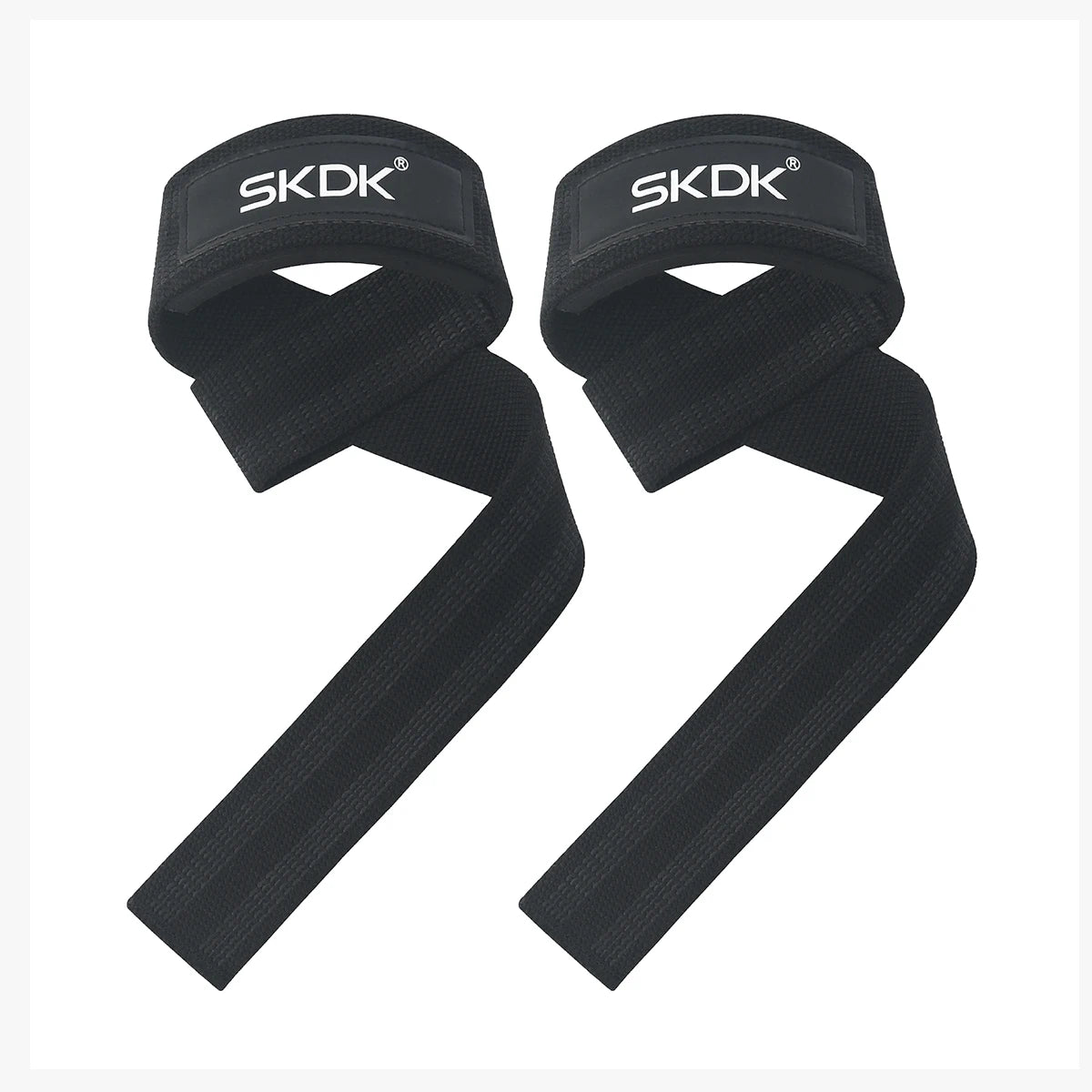 Silicone-Grip Weight-Lifting Straps