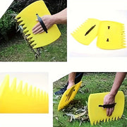Handheld Garden Rake – Compact Leaf & Debris Clearing Tool for Yard & Lawn