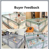 Breathable Mesh Children’s Playpen – 4 Floor Sizes