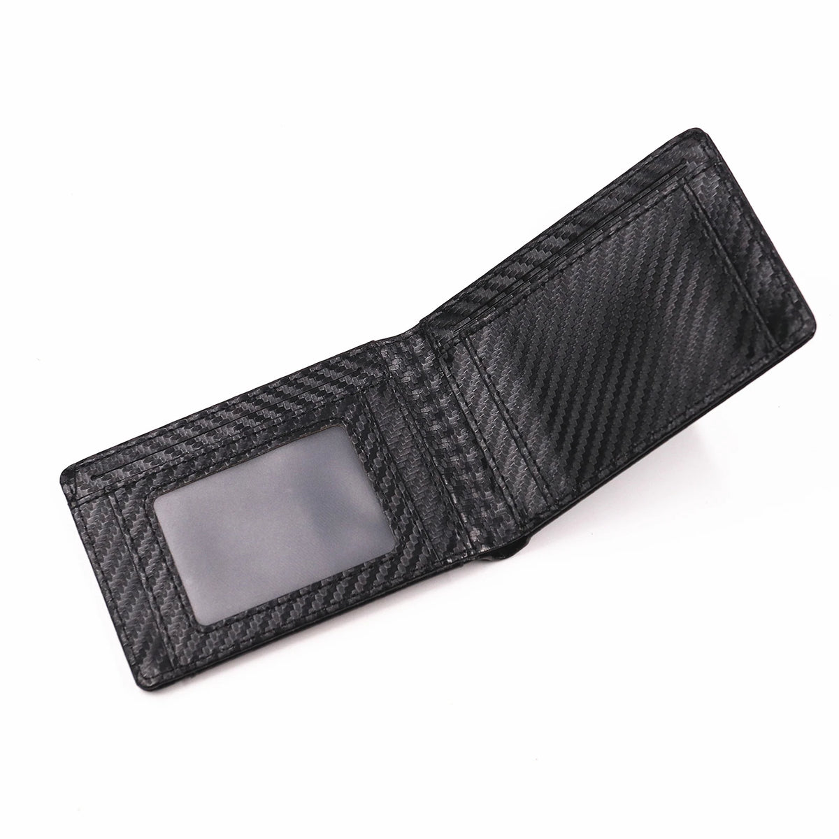 Leather Bat ID Wallet Slim Bifold Credit Card Holder Case With Cutout Superhero Face Eyes Mask Gift