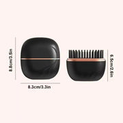 Rechargeable Mini Hair-Straightening Brush – Pink or Black