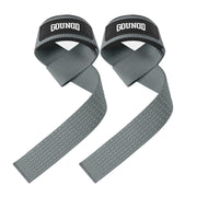 Silicone-Grip Weight-Lifting Straps