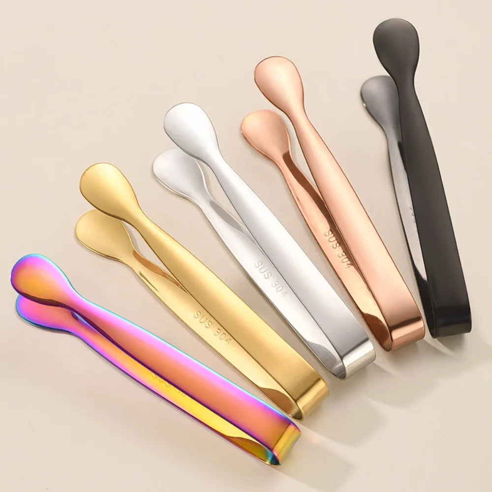 Stainless-Steel Ice & Sugar Serving Tongs