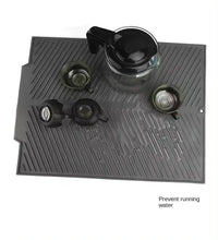 Grey Ridged Silicone Dish-Drying Mat – 3 Sizes