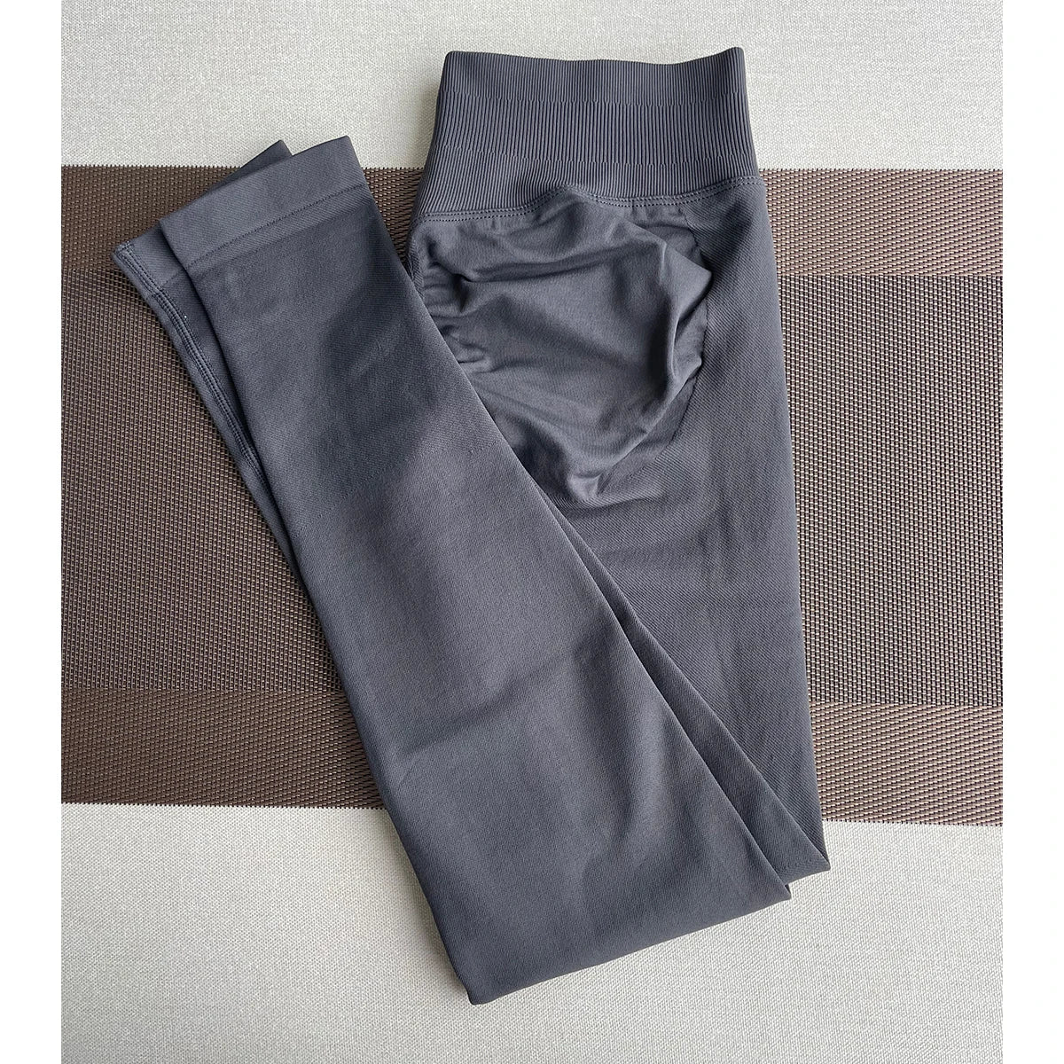 Leggings Women Seamless Sports Yoga Pants Low Ribbed Band Gym clothes Fitness Workout wear Scrunch Bum Tights