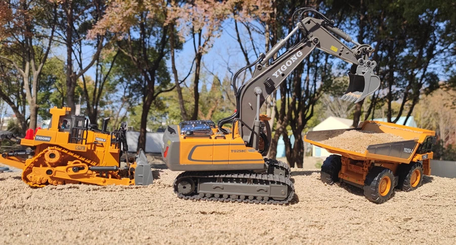 4WD Remote-Control Excavator Toy – 9 Options
