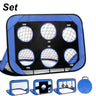 4 Modes Pop Up Kids Soccer Goal Net 4 in 1 Foldable Football Goal Indoor Outdoor for Improving Passing and Shooting Accuracy