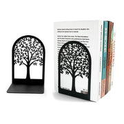 Black Tree-of-Life Metal Desktop Bookends
