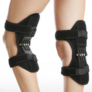Knee Protection Booster Support Knee Cushion Adjustable Sports Powerful Rebound Spring Force Relieves Pain From Strains 1-2PCS