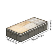 Foldable Under-Bed Quilt & Clothes Storage Bag – 2 Sizes