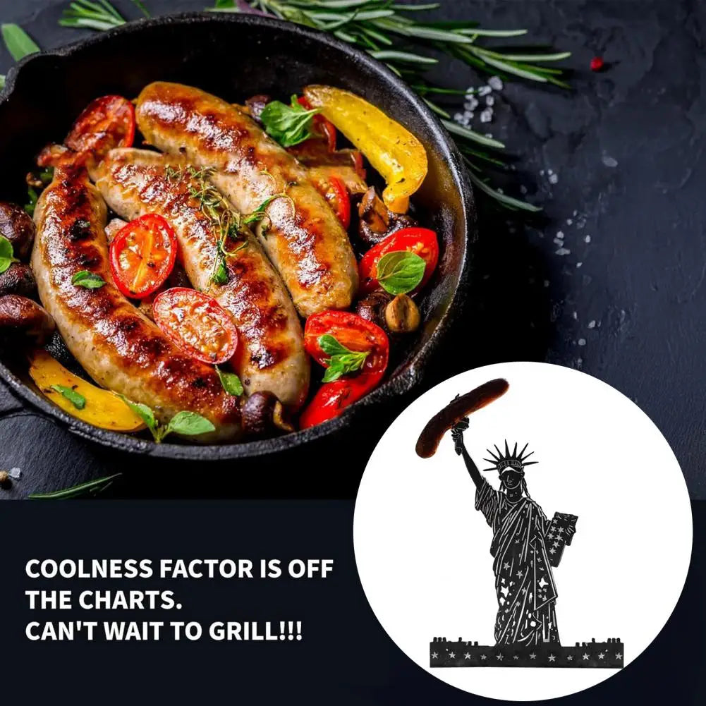 Character Sausage & Hot-Dog Grill Holders – 4 Designs