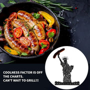 Character Sausage & Hot-Dog Grill Holders – 4 Designs