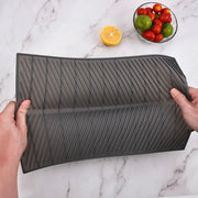 Grey Ridged Silicone Dish-Drying Mat – 3 Sizes