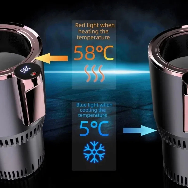 12V 2-in-1 Car Cup Cooler & Warmer