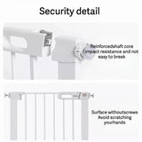 No-Drill Baby Safety Gate – Pressure-Mounted Child & Pet Barrier for Doorways, Stairs, and Balcony – Adjustable Baby & Dog Gate