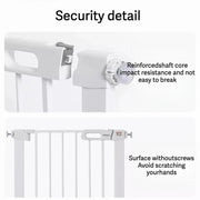 No-Drill Pressure-Mounted Baby & Pet Safety Gate