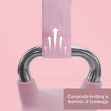 Hip Resistance Bands Anti-Slip Stretch Fitness Strips Portable Glute Thigh Elastic Bands for Home Workout