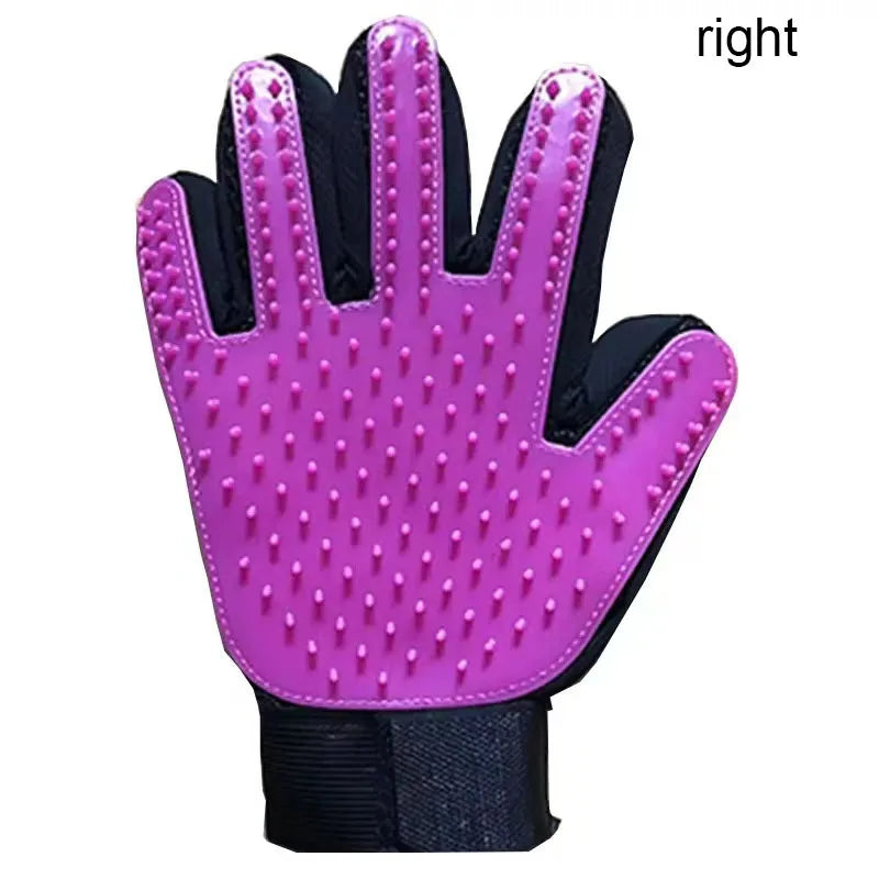 Palm-Style Pet Grooming & Deshedding Glove
