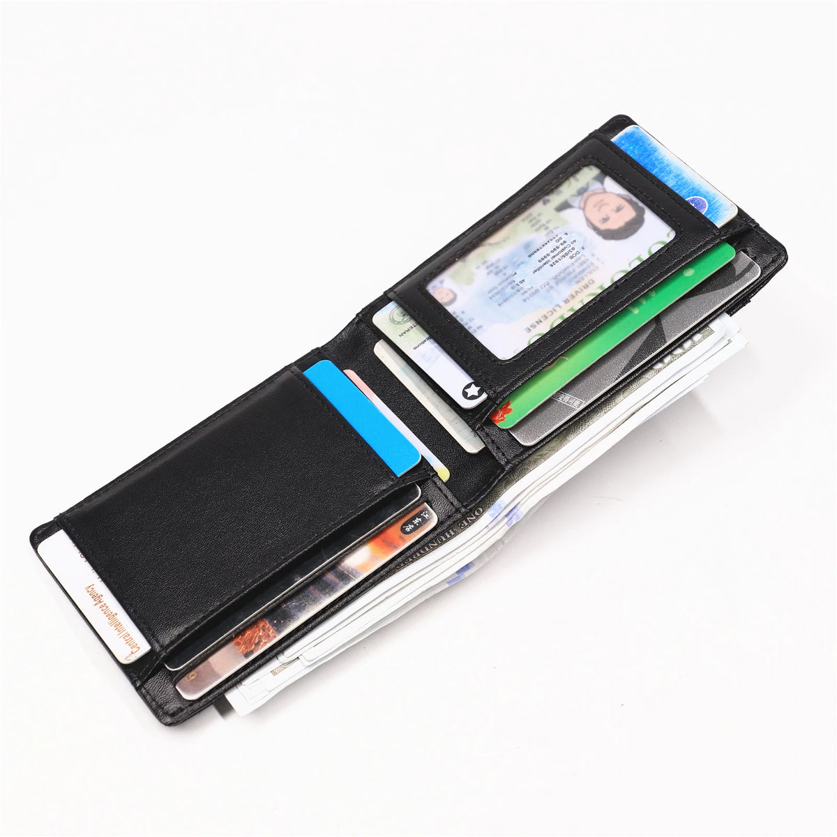 Monkey D. Luffy Slim Bifold Wallet with ID Window