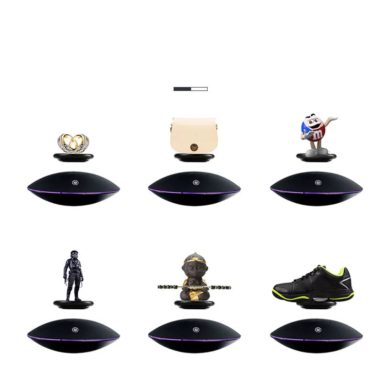 360 Rotation Suspended Magnetic Levitation Display Stand For Toy Jewelry Display Stand Fancy Floating Creative Display No Dolls