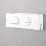 Non perforated invisible retractable drying rope for hanging clothes on the balcony and shrinking drying racks in the bathroom